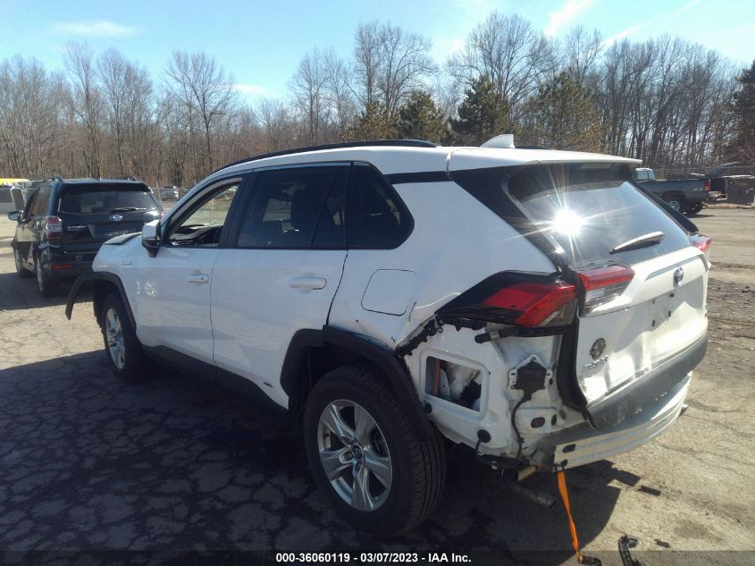 2020 TOYOTA RAV4 HYBRID XLE - 2T3R6RFV6LW001490