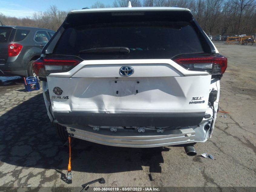 2020 TOYOTA RAV4 HYBRID XLE - 2T3R6RFV6LW001490
