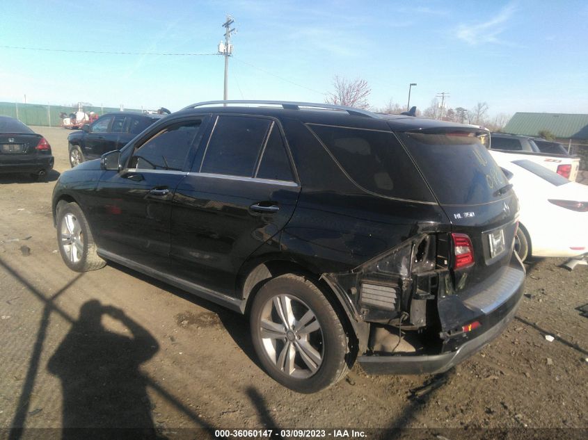2015 MERCEDES-BENZ M-CLASS ML 350 - 4JGDA5HB3FA547571