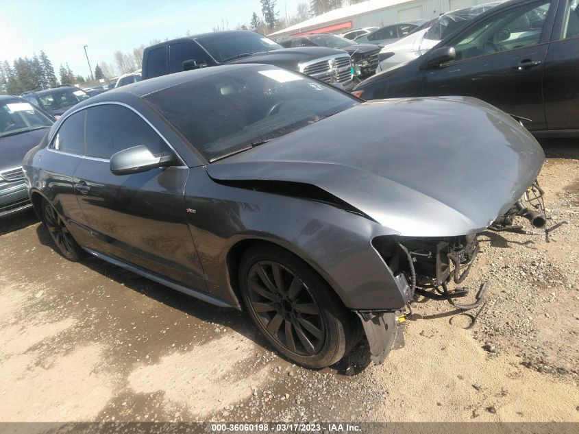 2013 AUDI A5 PREMIUM - WAUMFBFR8DA001752