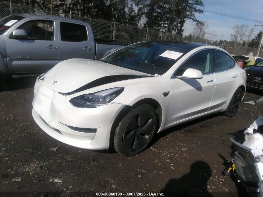 2019 TESLA MODEL 3 LONG RANGE - 5YJ3E1EB7KF361602