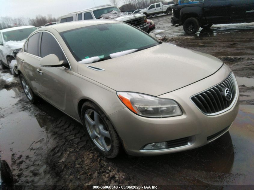 2013 BUICK REGAL TURBO PREMIUM 1 - 2G4GS5EV4D9241335