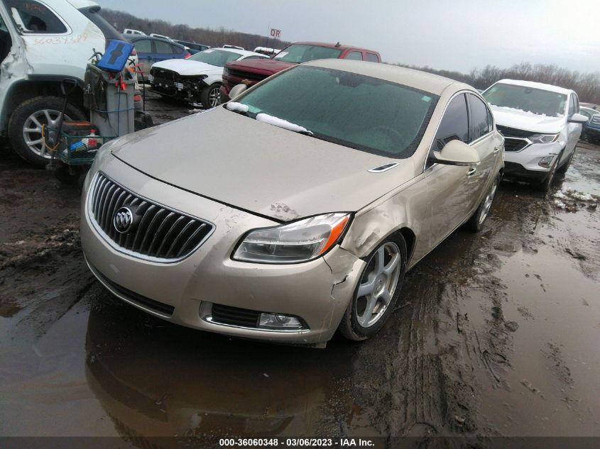 2013 BUICK REGAL TURBO PREMIUM 1 - 2G4GS5EV4D9241335