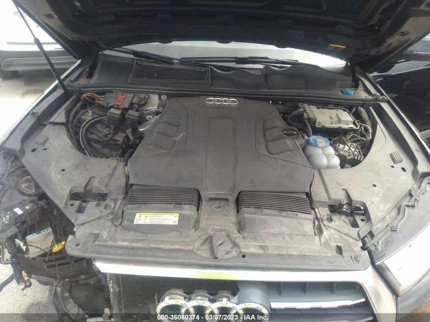 2017 AUDI Q7 PREMIUM PLUS - WA1LAAF73HD019063