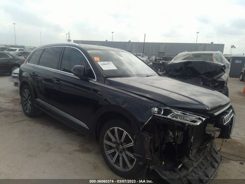 2017 AUDI Q7 PREMIUM PLUS - WA1LAAF73HD019063