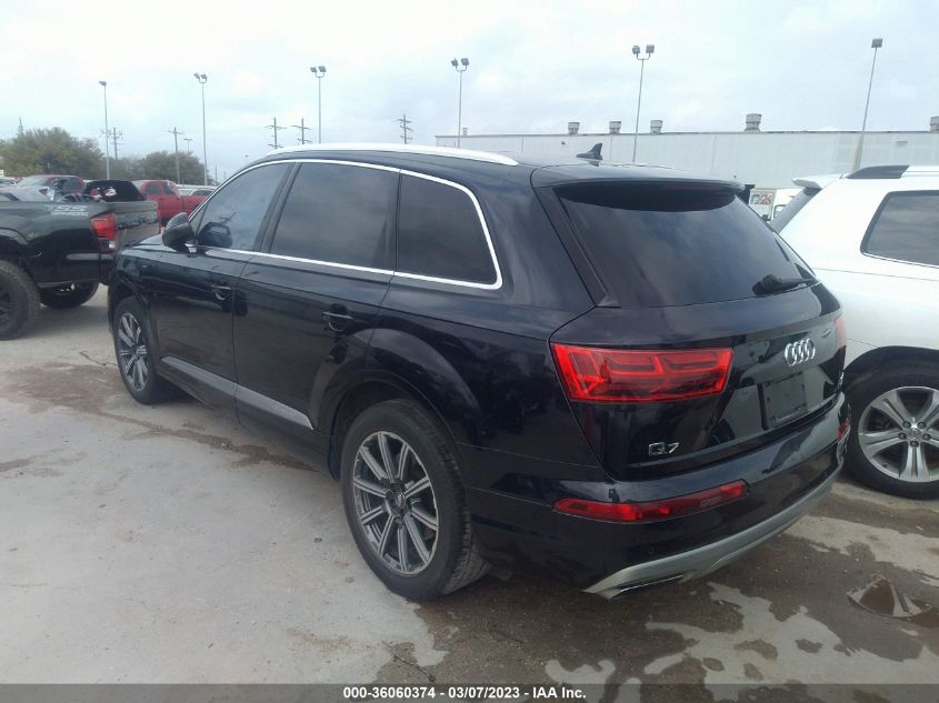 2017 AUDI Q7 PREMIUM PLUS - WA1LAAF73HD019063