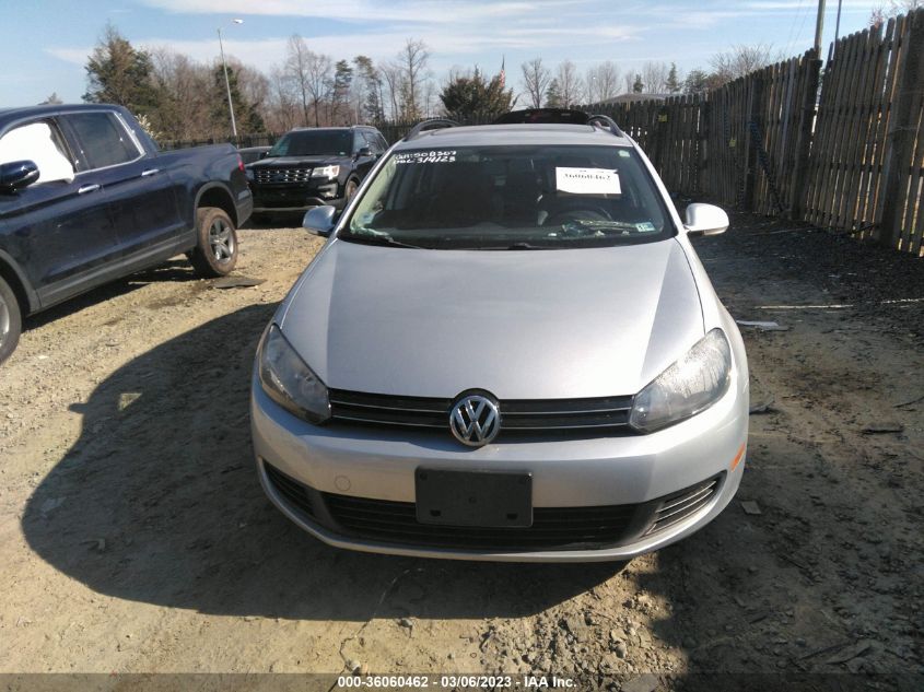 2013 VOLKSWAGEN JETTA SPORTWAGEN TDI W/SUNROOF & NAV - 3VWPL7AJ2DM607488