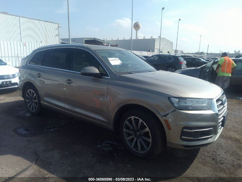 2017 AUDI Q7 PREMIUM PLUS - WA1LAAF75HD013801