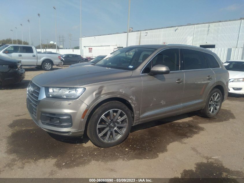 2017 AUDI Q7 PREMIUM PLUS - WA1LAAF75HD013801