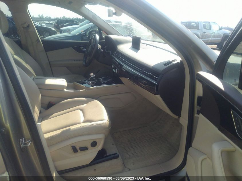2017 AUDI Q7 PREMIUM PLUS - WA1LAAF75HD013801