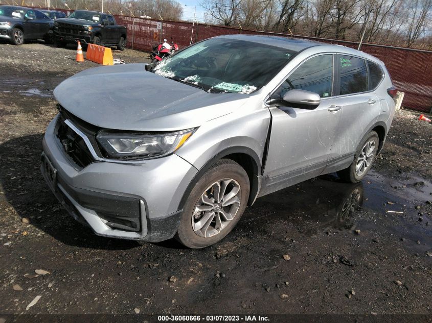 2022 HONDA CR-V EX - 2HKRW2H50NH627986