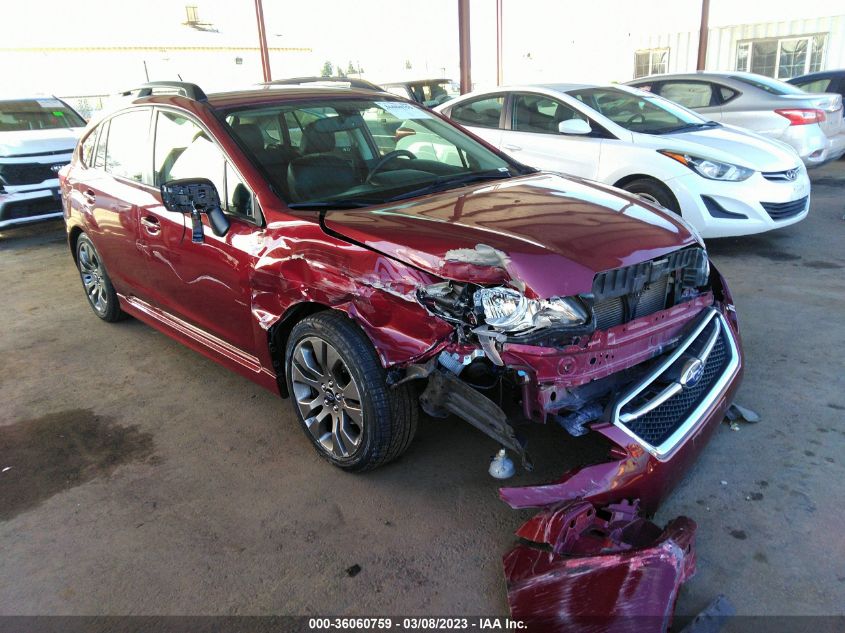 2015 SUBARU IMPREZA WAGON 2.0I SPORT LIMITED - JF1GPAV64FH261774