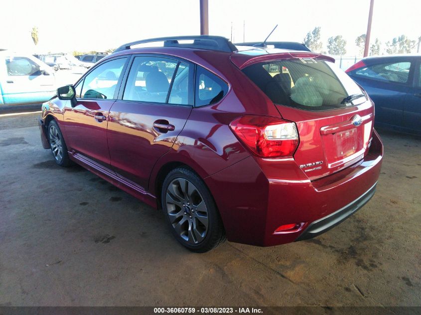 2015 SUBARU IMPREZA WAGON 2.0I SPORT LIMITED - JF1GPAV64FH261774