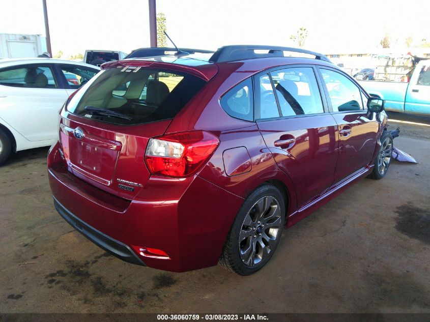 2015 SUBARU IMPREZA WAGON 2.0I SPORT LIMITED - JF1GPAV64FH261774