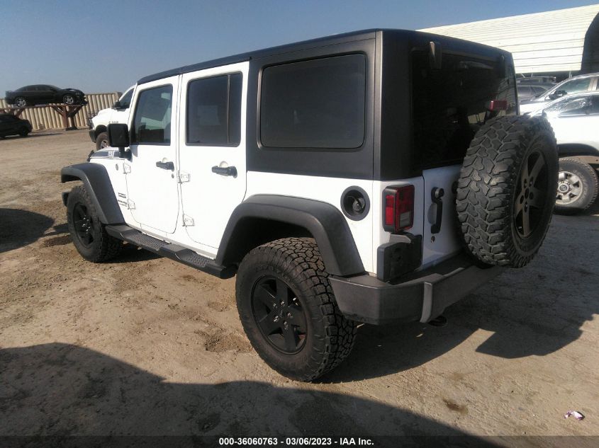 2018 JEEP WRANGLER JK UNLIMITED SPORT 1C4BJWDG4JL862816