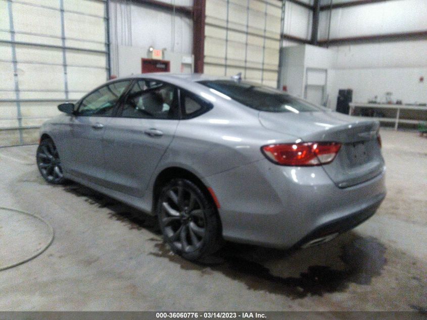 2015 CHRYSLER 200 S - 1C3CCCDG2FN523372