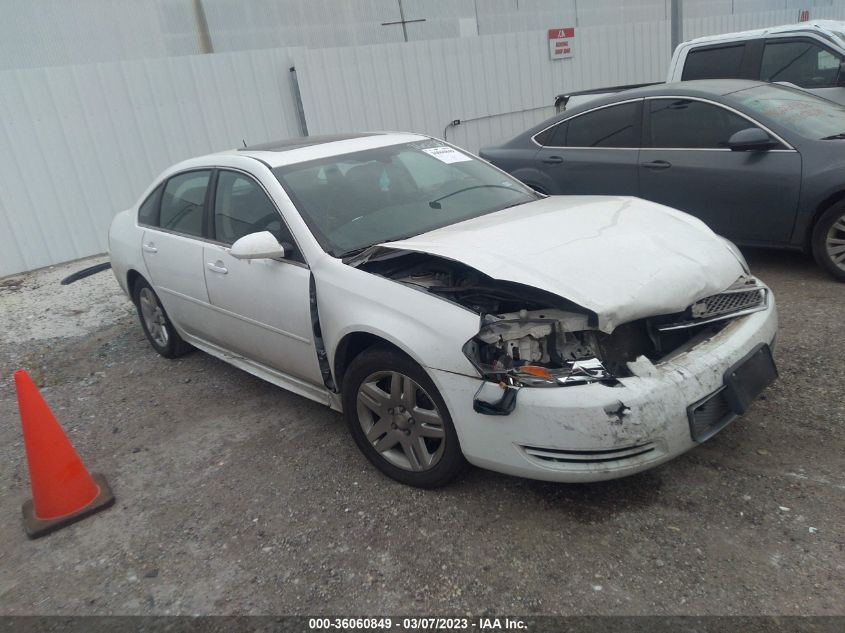 2013 CHEVROLET IMPALA LT - 2G1WG5E36D1263490