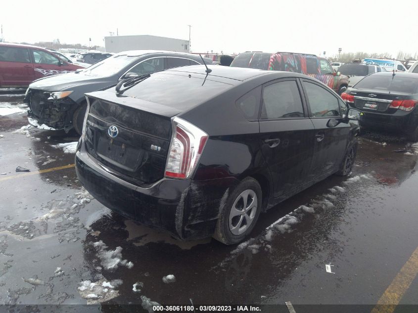 2015 TOYOTA PRIUS FOUR - JTDKN3DU3F1930731