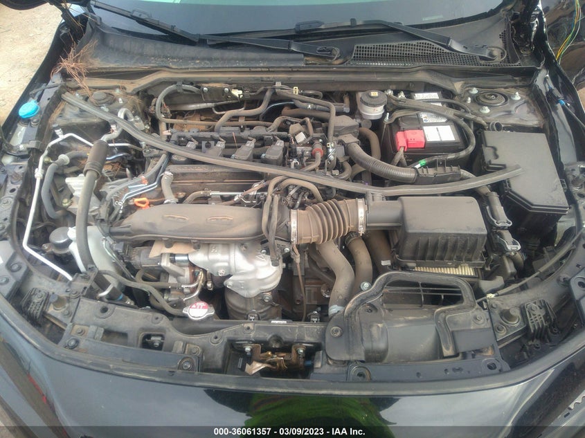 VIN JHMFE1F71NX003136 2022 HONDA CIVIC SEDAN EX