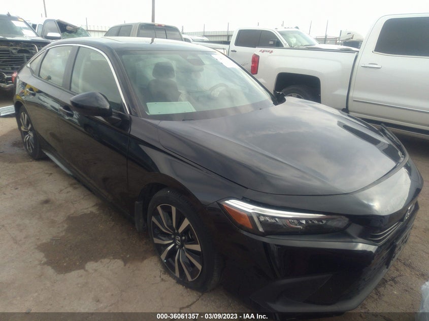 VIN JHMFE1F71NX003136 2022 HONDA CIVIC SEDAN EX