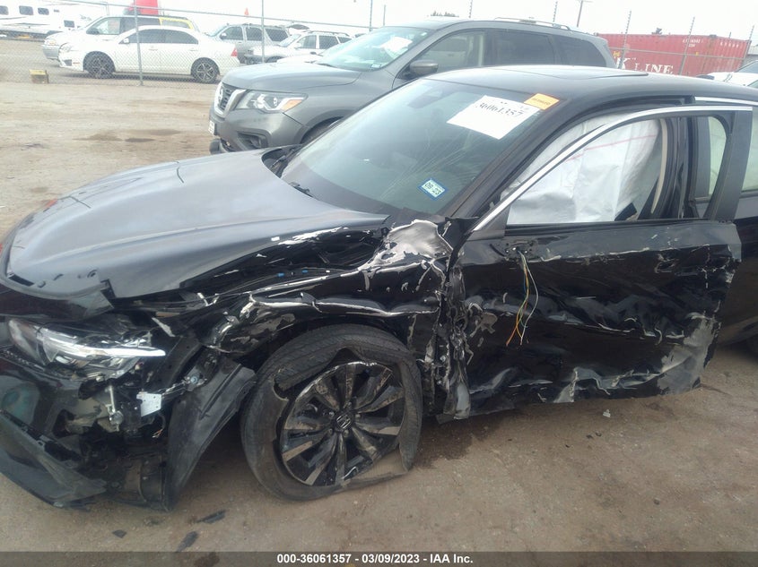 VIN JHMFE1F71NX003136 2022 HONDA CIVIC SEDAN EX