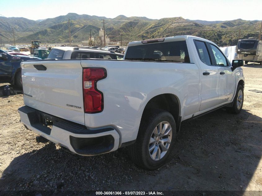2020 CHEVROLET SILVERADO 1500 CUSTOM - 1GCRYBEFXLZ327336
