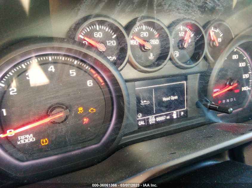 2020 CHEVROLET SILVERADO 1500 CUSTOM - 1GCRYBEFXLZ327336