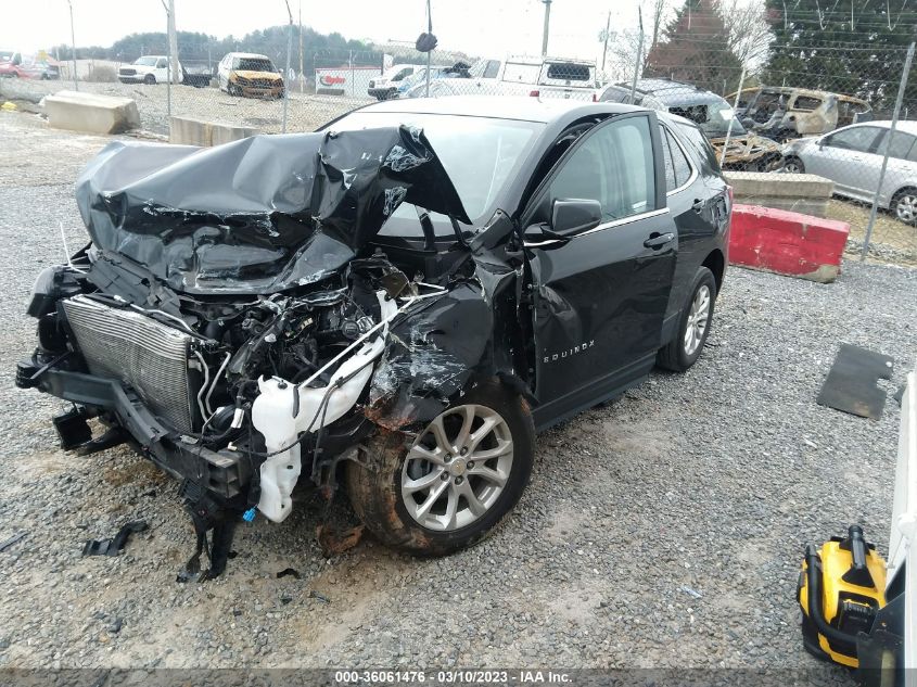 2021 CHEVROLET EQUINOX LT - 2GNAXKEV7M6110001