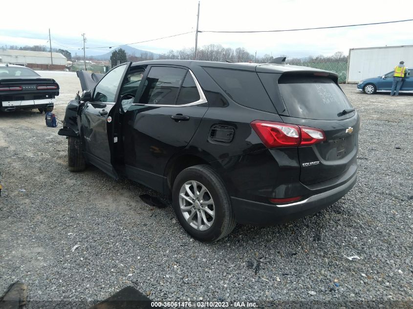 2021 CHEVROLET EQUINOX LT - 2GNAXKEV7M6110001
