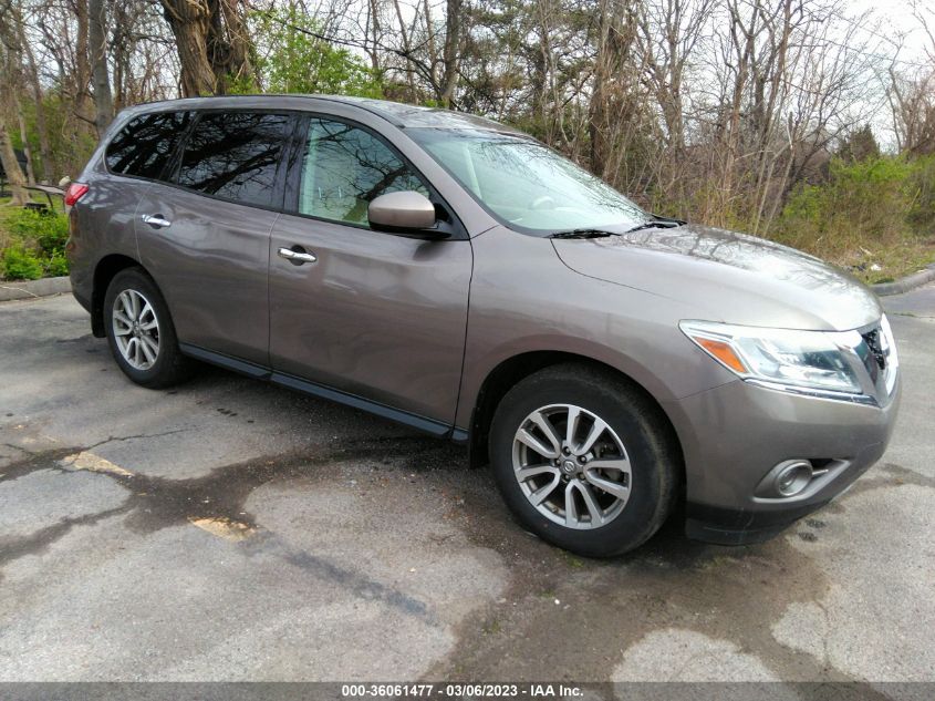 2014 NISSAN PATHFINDER S - 5N1AR2MN1EC655894