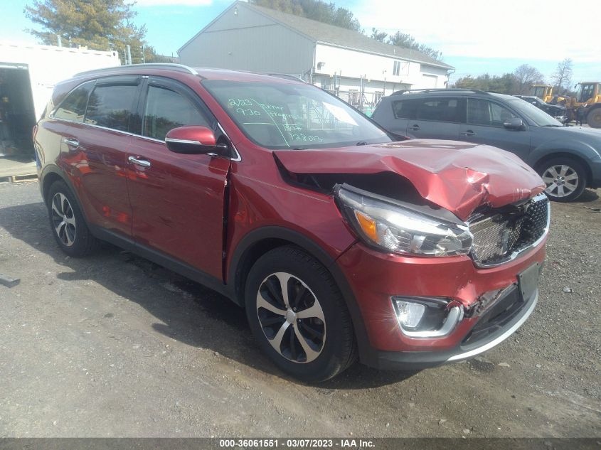 2017 KIA SORENTO EX - 5XYPH4A18HG332313