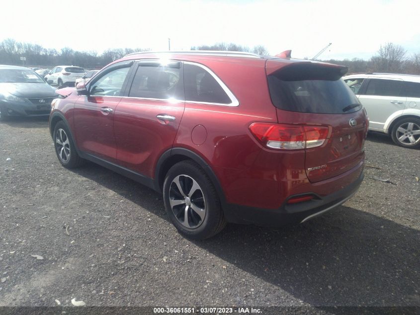 2017 KIA SORENTO EX - 5XYPH4A18HG332313