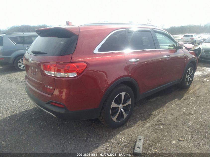 2017 KIA SORENTO EX - 5XYPH4A18HG332313