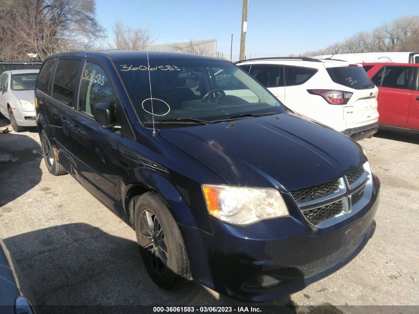 2014 DODGE GRAND CARAVAN SE - 2C4RDGBG7ER163031