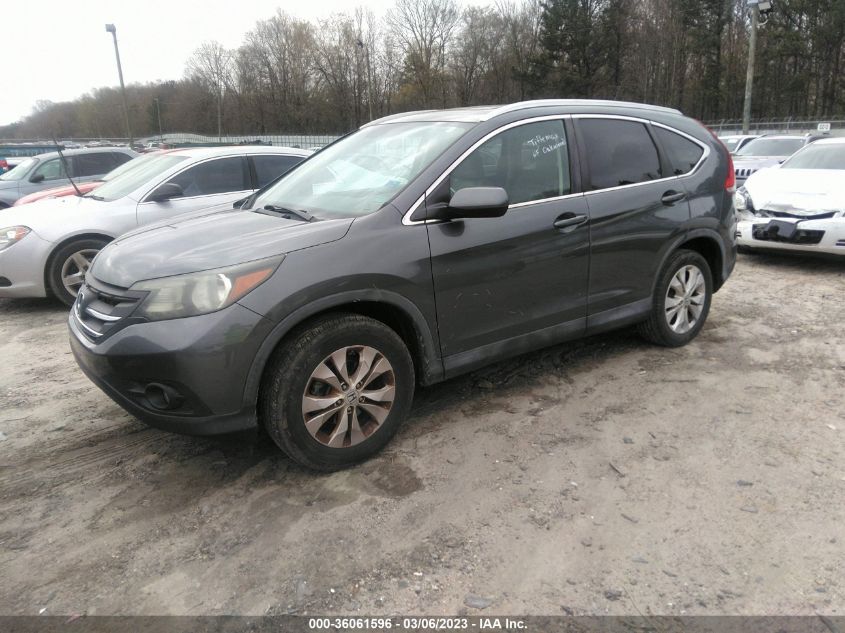 2013 HONDA CR-V EX-L - 2HKRM4H73DH663995