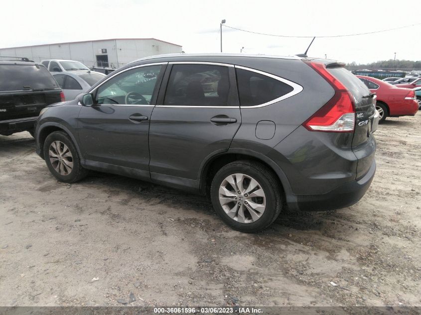 2013 HONDA CR-V EX-L - 2HKRM4H73DH663995