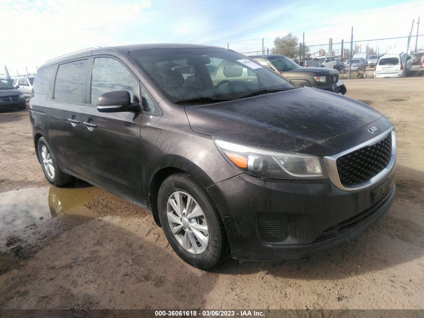2015 KIA SEDONA LX - KNDMB5C15F6068457