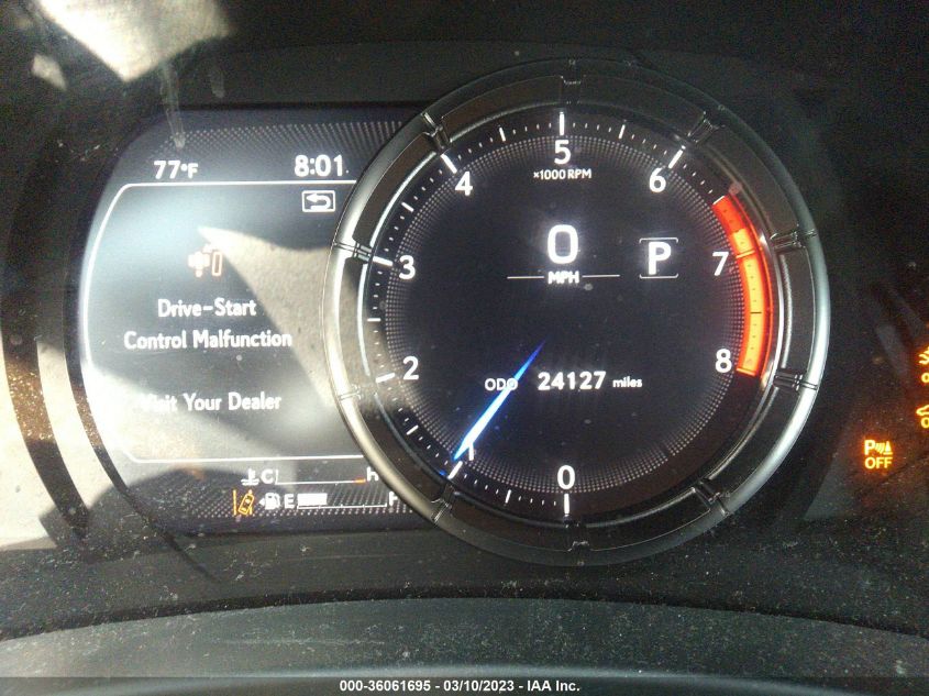 2022 LEXUS IS IS 350 F SPORT - JTHGZ1B27N5054574