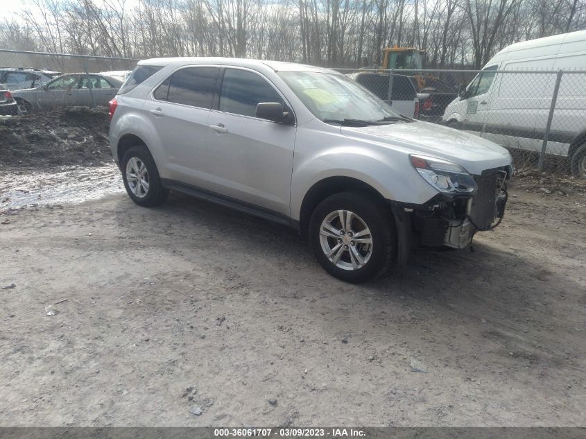 2017 CHEVROLET EQUINOX LS - 2GNALBEK0H1600381