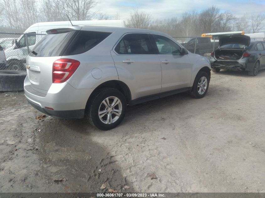 2017 CHEVROLET EQUINOX LS - 2GNALBEK0H1600381