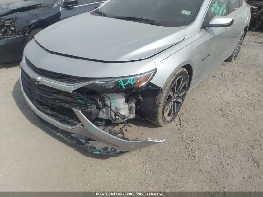 2021 CHEVROLET MALIBU RS - 1G1ZG5ST8MF046145