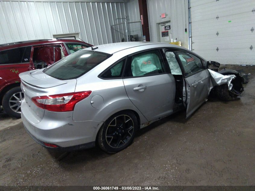 2013 FORD FOCUS SE - 1FADP3F29DL384202