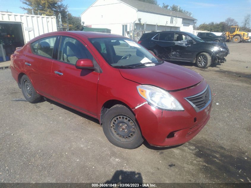 2014 NISSAN VERSA SV - 3N1CN7AP8EL836834
