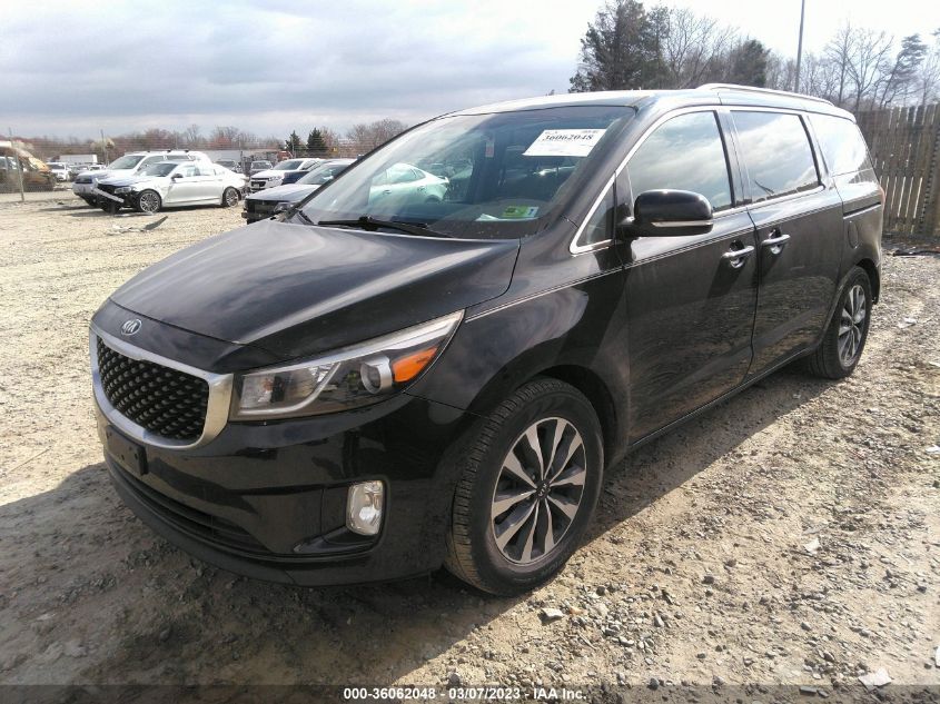 2015 KIA SEDONA SX - KNDMC5C11F6018989