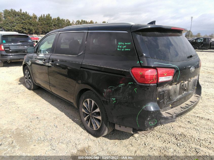 2015 KIA SEDONA SX - KNDMC5C11F6018989