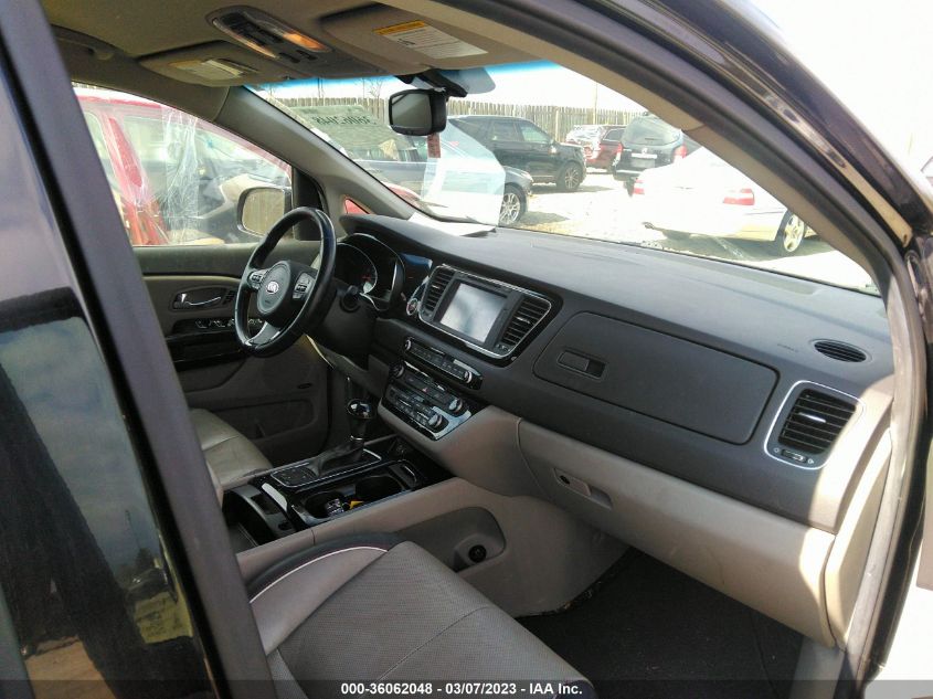2015 KIA SEDONA SX - KNDMC5C11F6018989