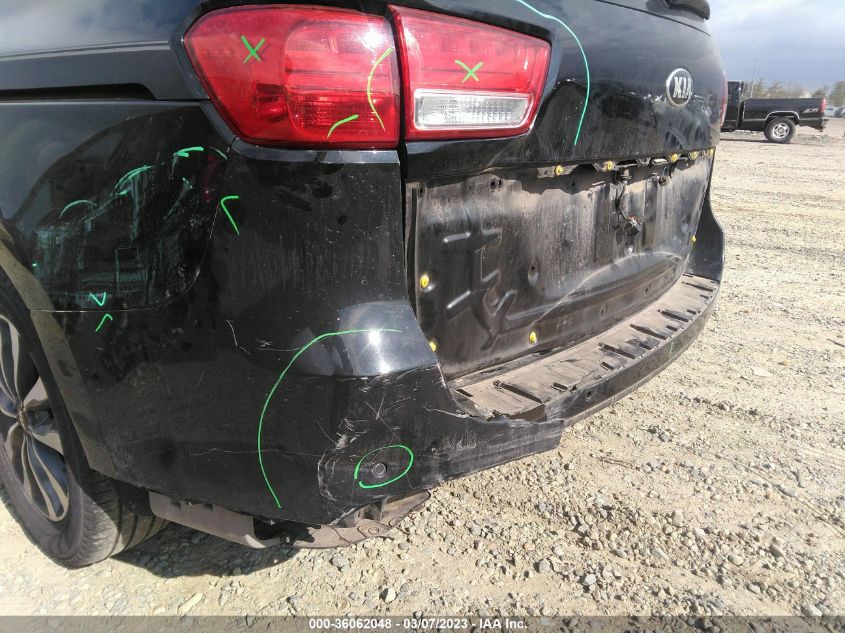 2015 KIA SEDONA SX - KNDMC5C11F6018989