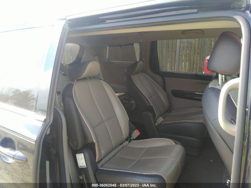 2015 KIA SEDONA SX - KNDMC5C11F6018989