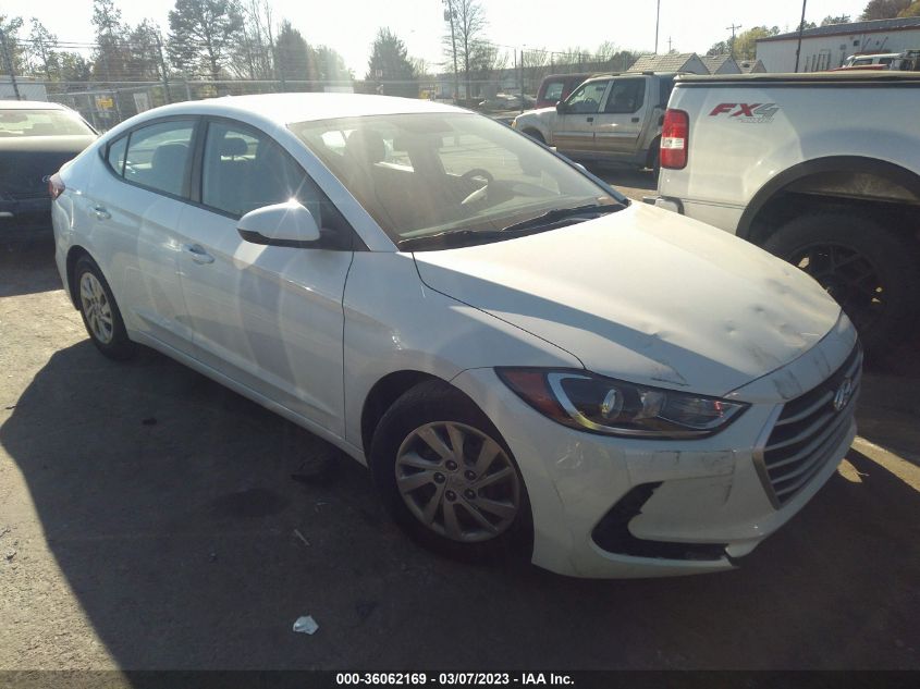 2017 HYUNDAI ELANTRA SE - 5NPD74LF7HH164493