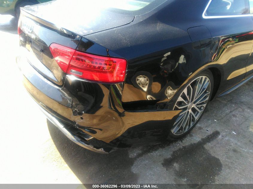 2015 AUDI S5 PREMIUM PLUS WAUCGAFR7FA021495
